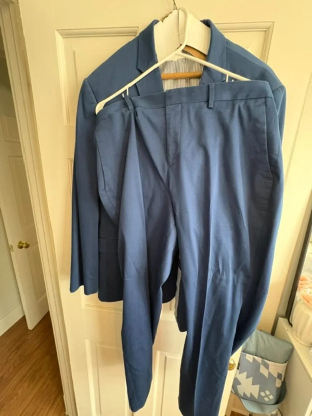 Mens Express Navy 2 Piece Suit
